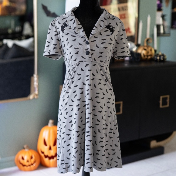 Sourpuss Dresses & Skirts - Sourpuss Bat Shirt Dress